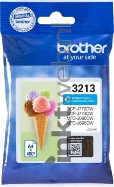 Brother LC-3213 cyaan