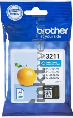 Brother LC-3211 cyaan