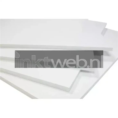 White label foamboard A3 wit