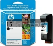 HP 15 Zwart Combined box and product