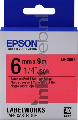 Epson LK-2RBP rood Front box