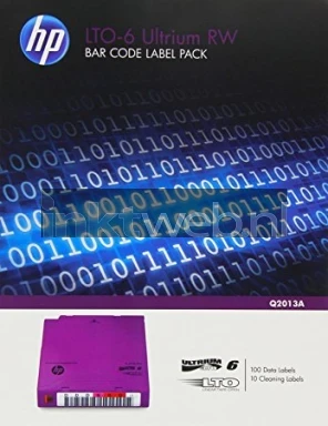 HP HPE LTO Ultrium 6 barcodes