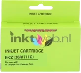 Huismerk HP 711 cyaan (Huismerk (compatible))