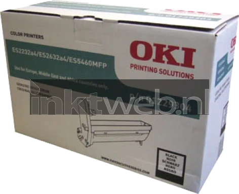 Oki 01229304 zwart Back box