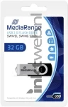 MediaRange USB-stick 32GB zwart (Origineel)