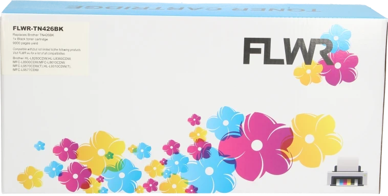 FLWR Brother TN-426 zwart