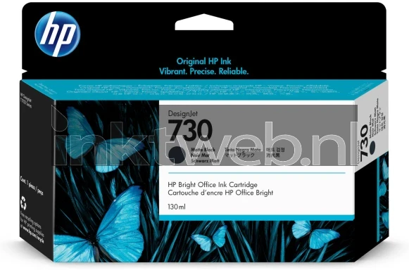 HP 730XL foto zwart Front box