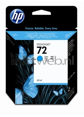 HP 72 cyaan