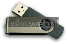 MediaRange USB flash drive 16GB zwart Product only