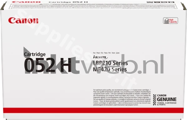 Canon 052H zwart
