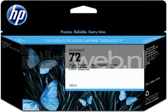 HP 72 foto zwart