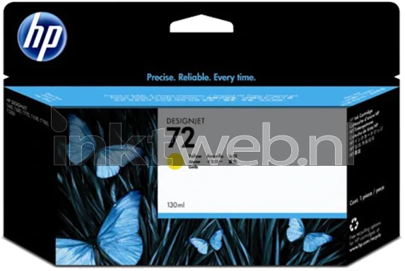 HP 72 geel