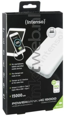 Intenso HC 15000 wit