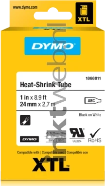 Dymo 1868812 zwart Front box