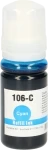 Huismerk Epson 106 Ecotank cyaan Product only