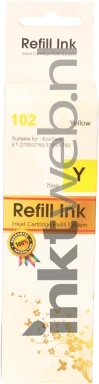 Huismerk Epson 102 Ecotank geel Front box