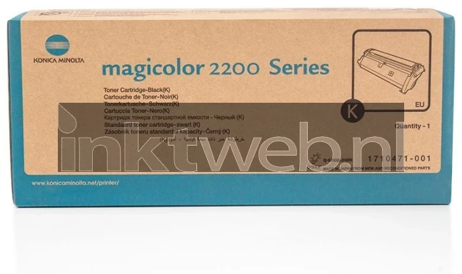 Konica Minolta MC2200 zwart