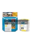 HP 85 Yellow Combined box and product