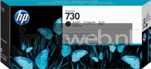 HP 730 Dubblepack mat zwart (Origineel)
