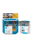 HP 85 Cyaan Light Combined box and product