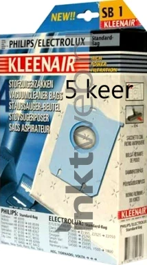 Kleenair HPF SB1 Philips Electrolux 20-pack