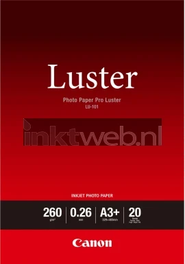 Canon LU-101 Photo Paper A3+ Glans |  | 260 gr/m² 1 stuks