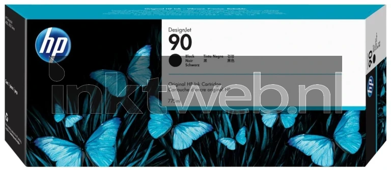 HP 90 HC zwart front box Front box