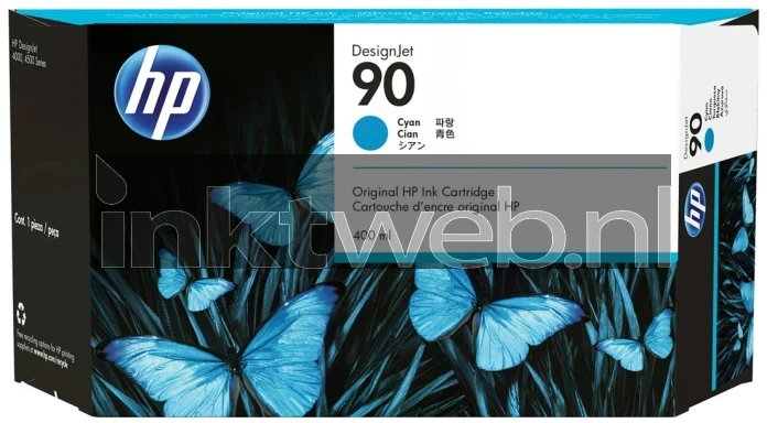 HP 90 HC cyaan