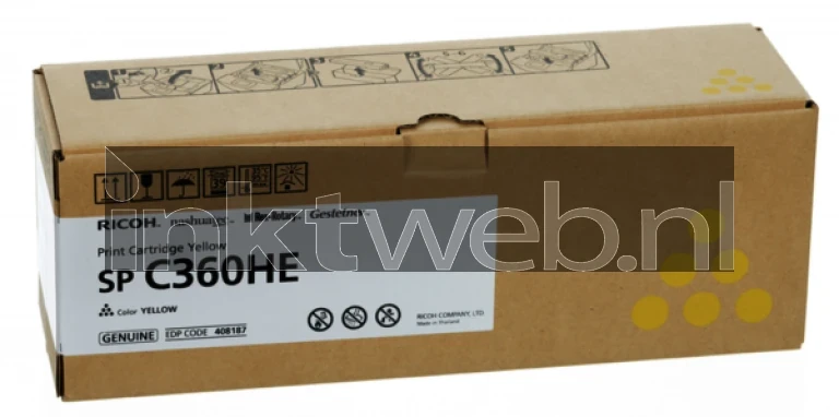 Ricoh SP C360HE geel Front box