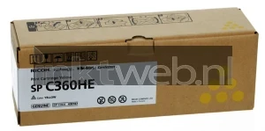 Ricoh SP C360HE geel (Origineel Hoge Capaciteit)