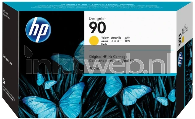 HP 90 HC geel front box Front box