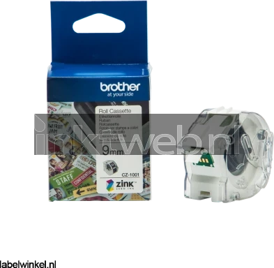 Brother CZ1001 wit Combined box and product