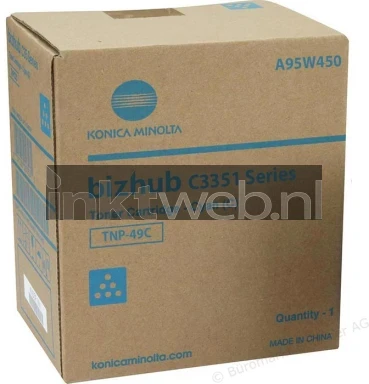 Konica Minolta TNP-49C cyaan