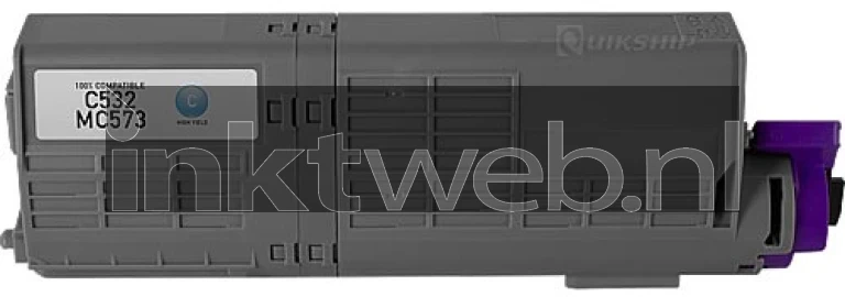 Huismerk Oki C532 cyaan