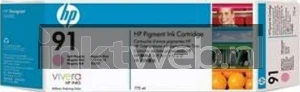HP 91 Magenta Light Front box