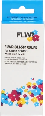 FLWR Canon CLI-581XXL foto blauw