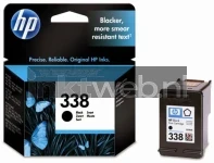 HP 338 Zwart Combined box and product
