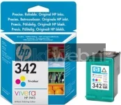 HP 342 Color Combined box and product