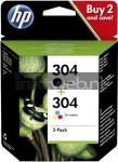 HP 304 Multipack zwart en kleur (Origineel)