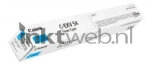 Canon C-EXV54 cyaan Front box