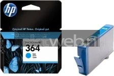 HP 364 Cyaan Combined box and product