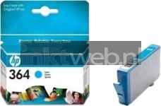 HP 364 Cyaan Combined box and product