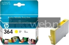 HP 364 Yellow Combined box and product