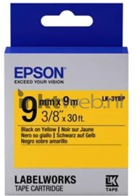 Epson LK-3YBP zwart Front box