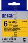 Epson LK-2YBP zwart op geel breedte 6 mm