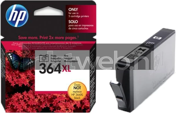 HP 364XL foto zwart