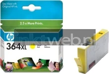 HP 364 Yellow XL Combined box and product
