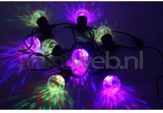 Höfftech LED Crystal Partyverlichting van 7.5mtr. (Waterproof)