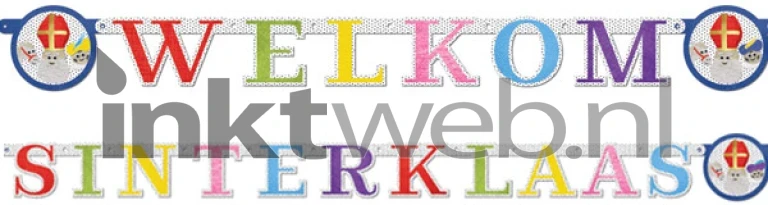 Haza Letterslinger Welkom Sinterklaas