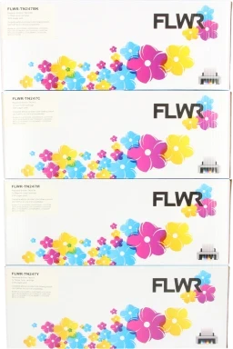 FLWR Brother TN-247 4-pack zwart en kleur